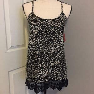 MOSSIMO SUPPLY CO. Scoop Neck Animal Print Tank